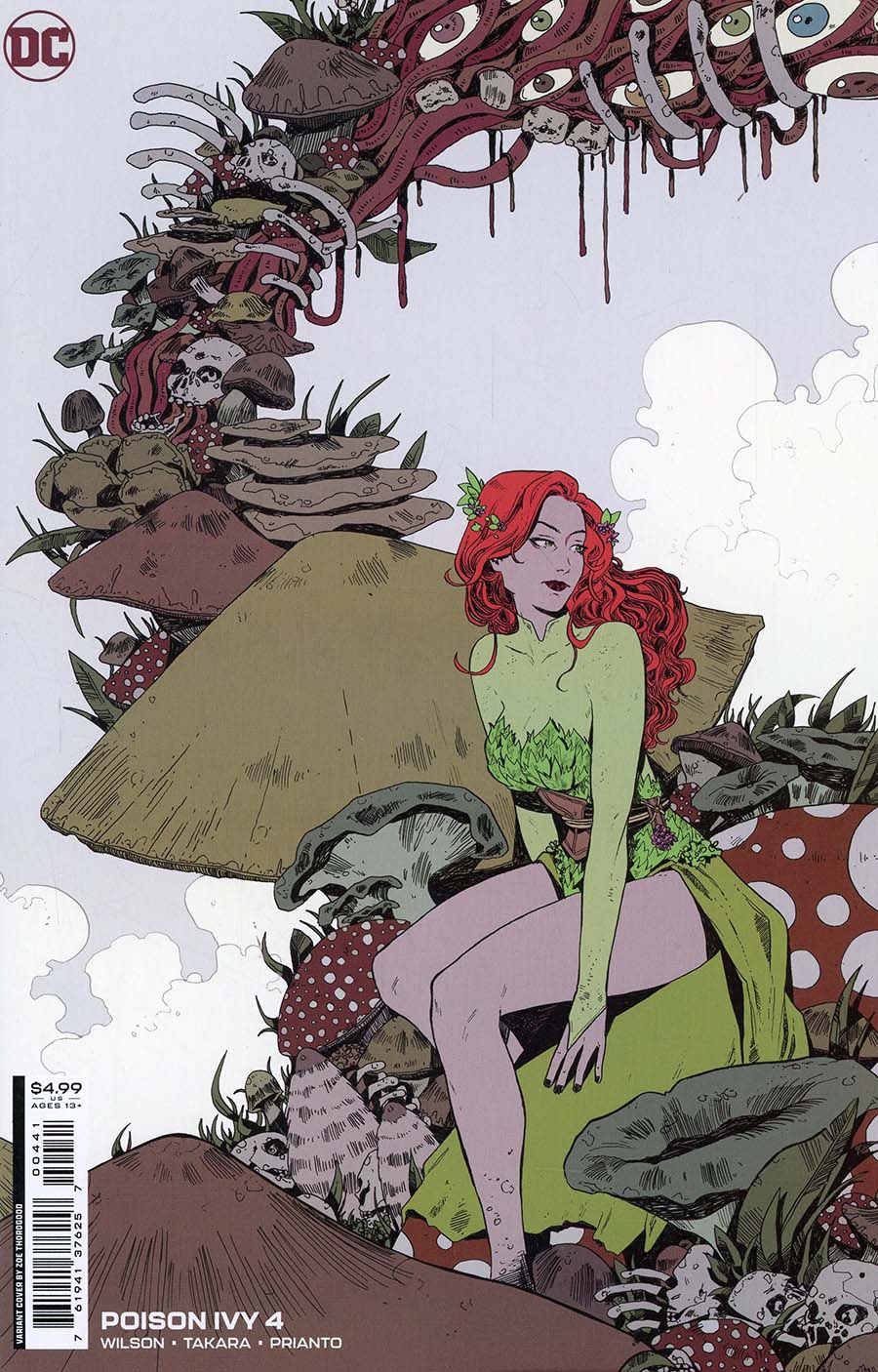 Poison Ivy #4 (of 6) カバーC ソゾマイカ・カードストック・バリアント