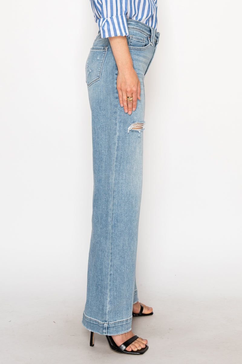 Isabella Corset Ultra High Rise Modern Wide Jeans