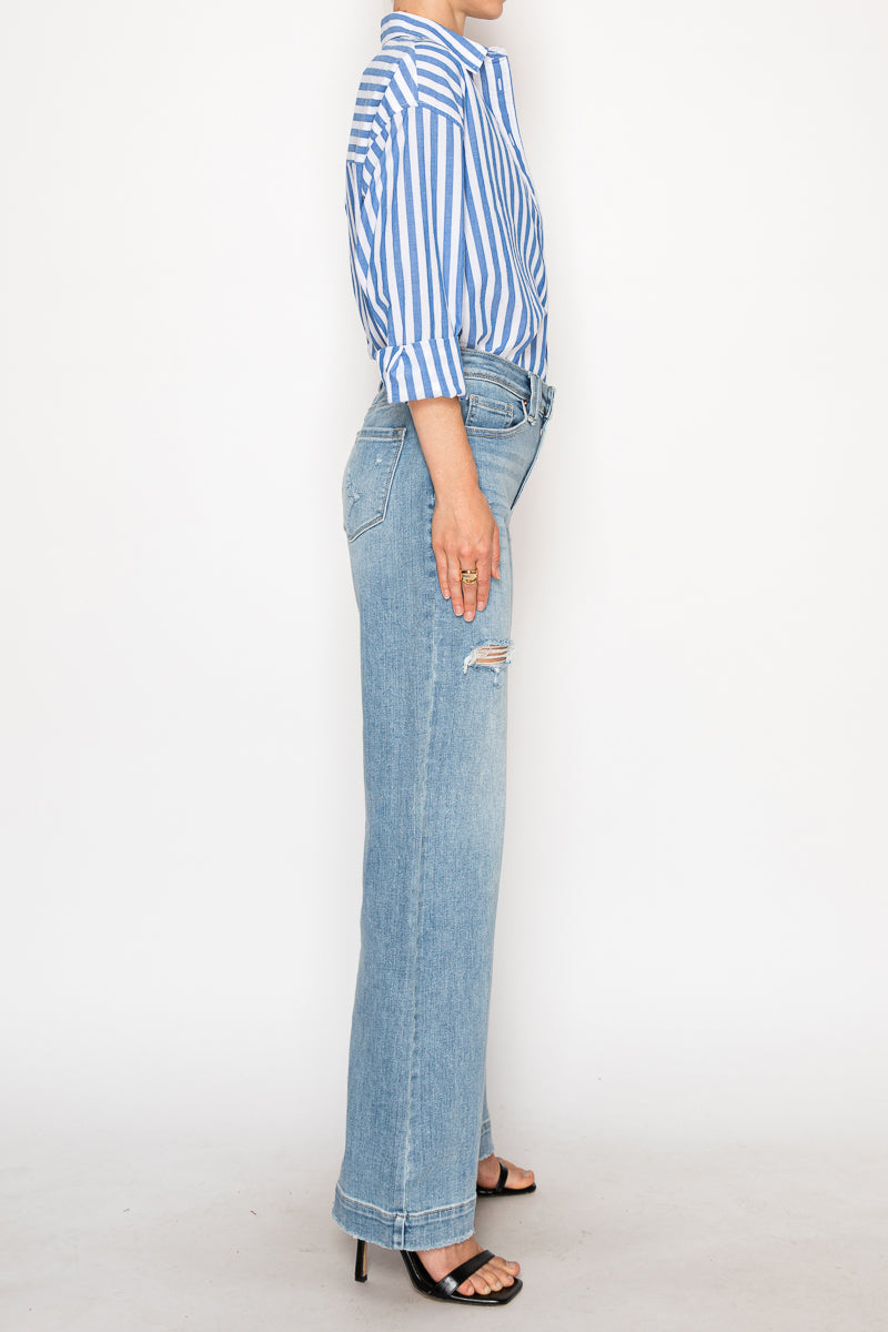 Isabella Corset Ultra High Rise Modern Wide Jeans