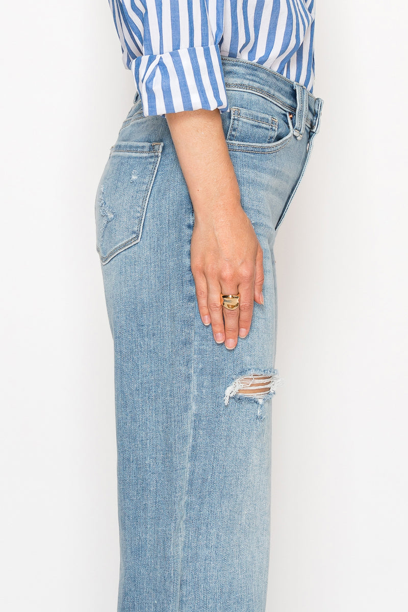 Isabella Corset Ultra High Rise Modern Wide Jeans
