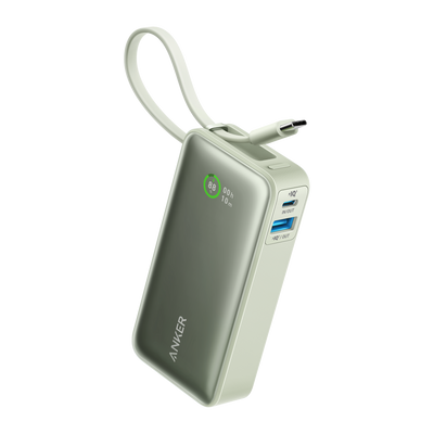 Batterie externe Anker Nano (30W, câble USB-C intégré)