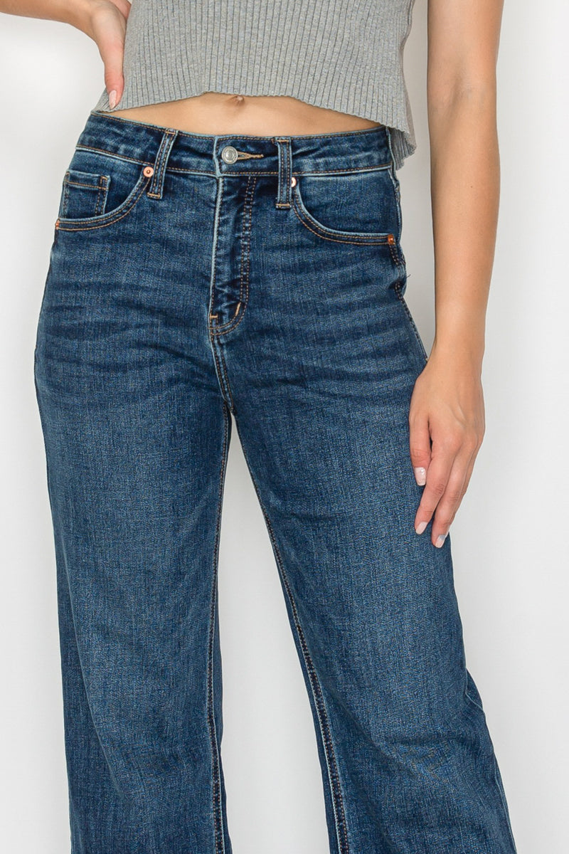 Josephine Tummy Control High Rise Relaxed Holly Flare Jeans by Artemis Vintage – product view 8