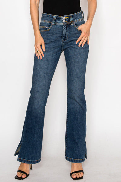 Simone Tummy Control High Rise Bootcut Jeans