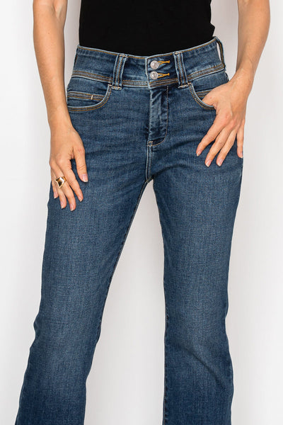 Simone Tummy Control High Rise Bootcut Jeans