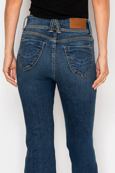 Simone Tummy Control High Rise Bootcut Jeans