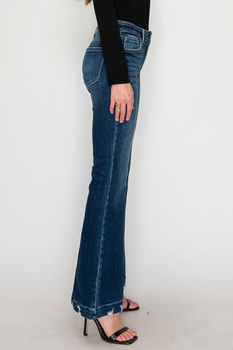 Mia Mid Rise Super Flare Jeans by Artemis Vintage – product view 6