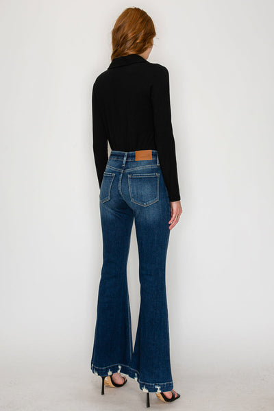 Mia Mid Rise Super Flare Jeans by Artemis Vintage – product view 9