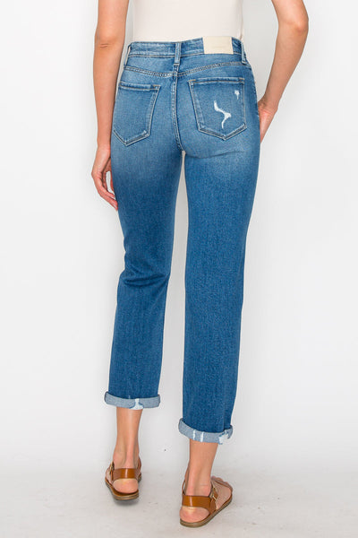 Women’s High Rise Upgrade Mom Fit Jeans