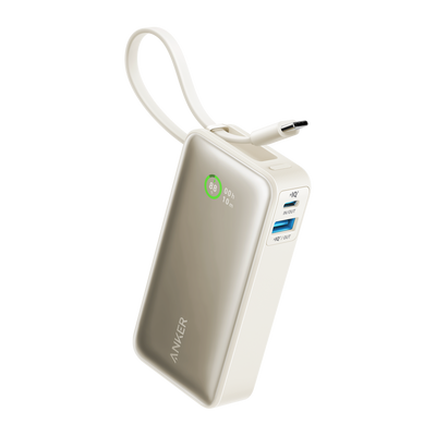 Batterie externe Anker Nano (30W, câble USB-C intégré)