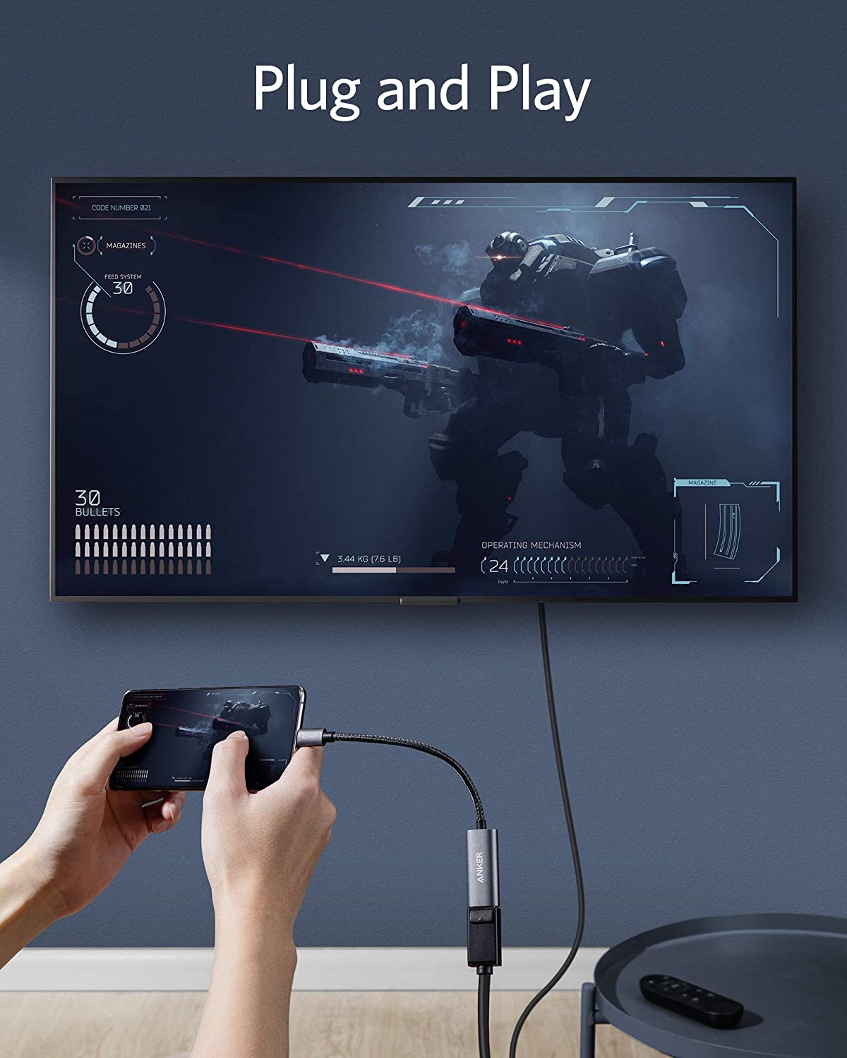 Adaptateur Anker PowerExpand USB-C vers DisplayPort