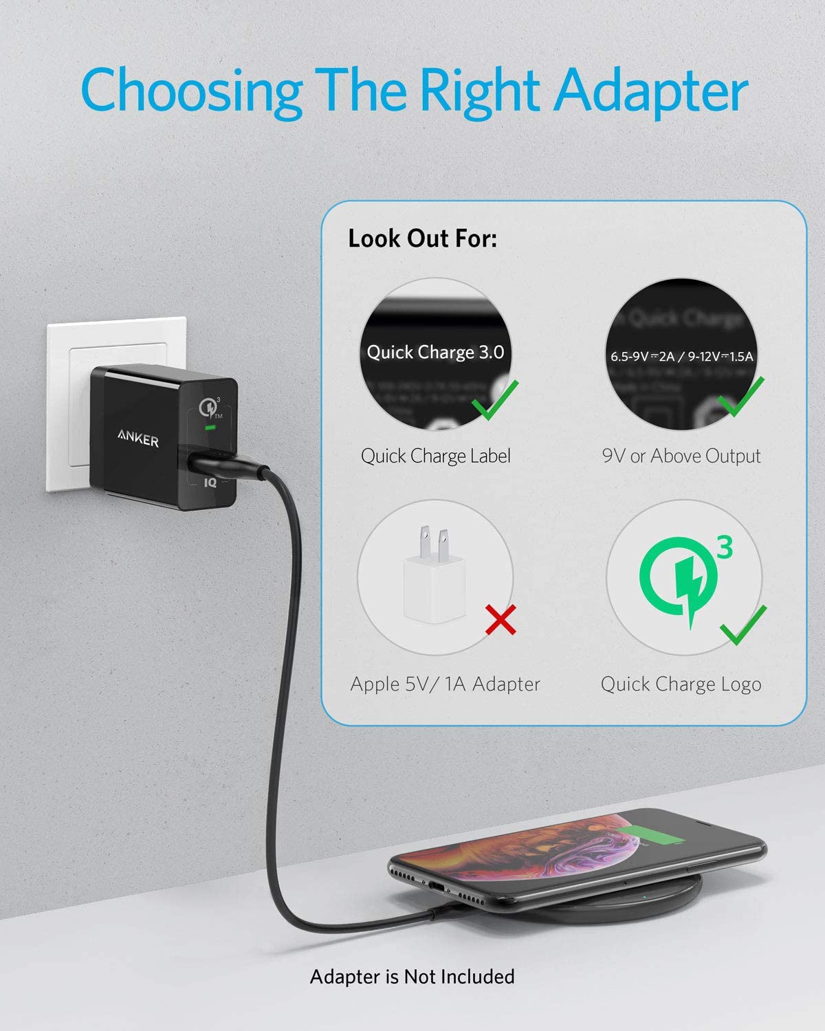 Anker 313 Wireless Charger (PowerWave Pad)