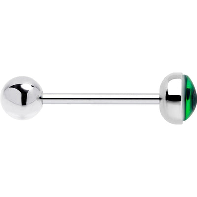 UV Reactive Cat Eye Tongue Ring