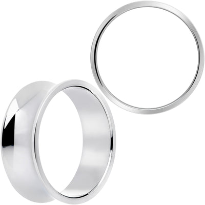 Hand Polished Thick Double Flare Tunnel Plug Set 6mm to 25mm