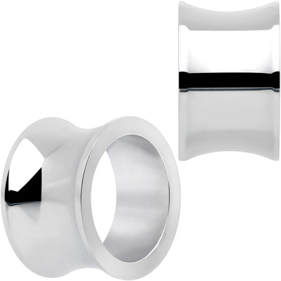 Hand Polished Thick Double Flare Tunnel Plug Set 6mm to 25mm