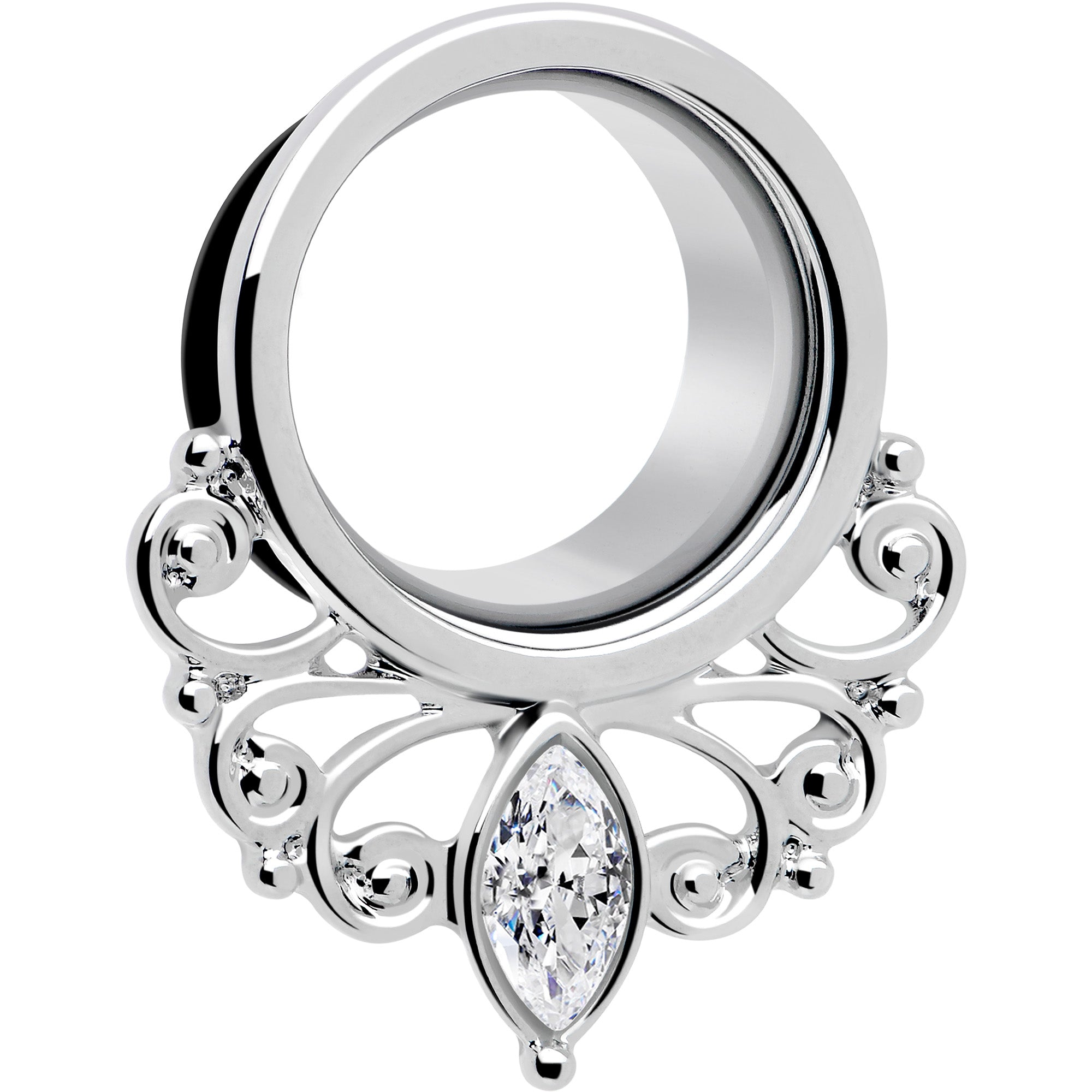 Filigree Gem Drop Tunnel Plug Set