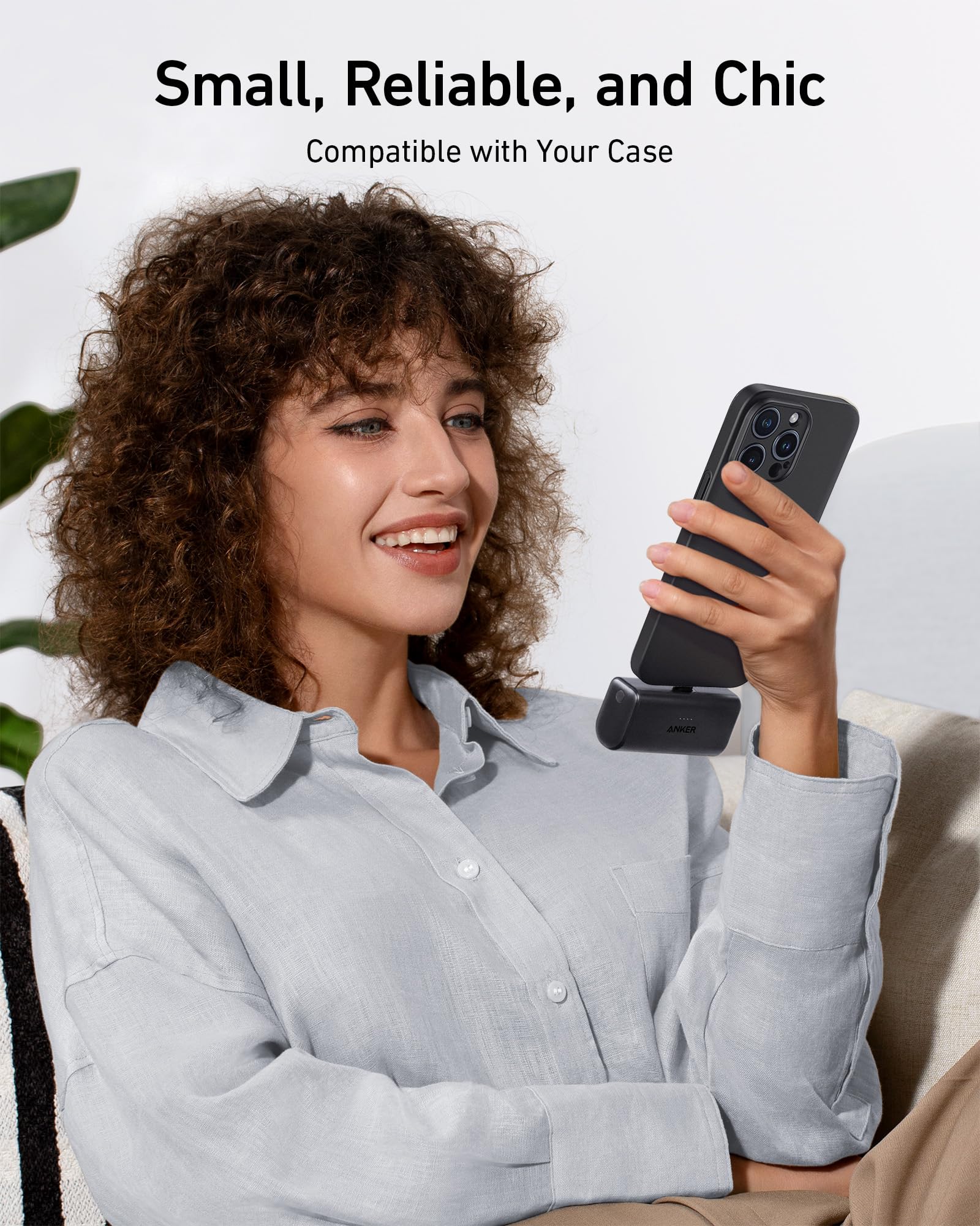 Anker Nano Power Bank (22.5W, conector USB-C integrado)