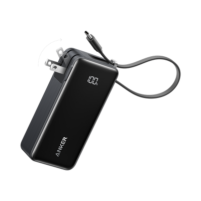 Batterie externe Anker (10K, Fusion, Câble intégré)