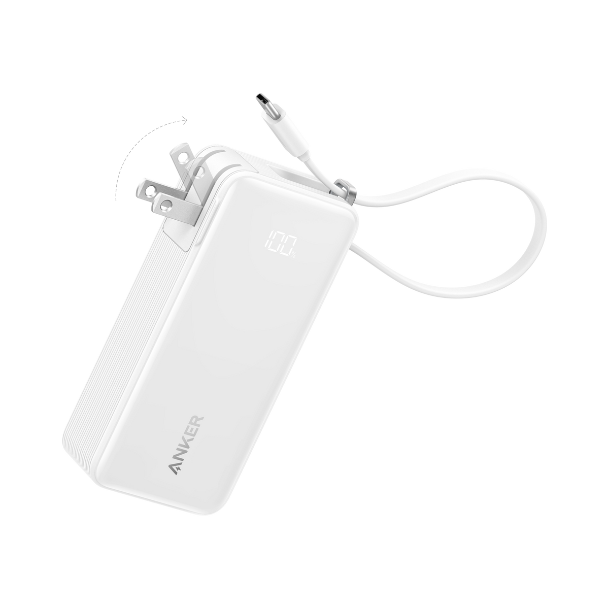 Batterie externe Anker (10K, Fusion, Câble intégré)