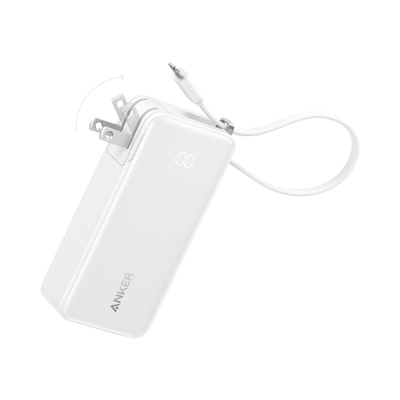 Batterie externe Anker (10K, Fusion, Câble intégré)