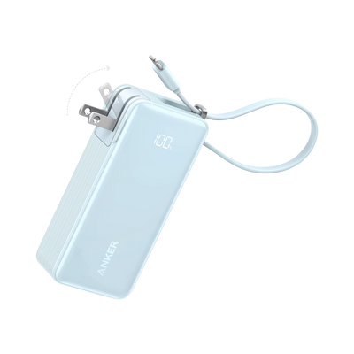 Batterie externe Anker (10K, Fusion, Câble intégré)