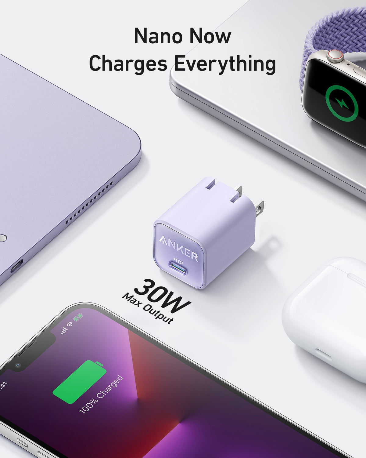 Chargeur Anker Nano (30W)