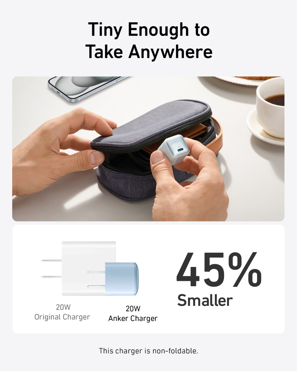 Chargeur Anker Nano (20 W)
