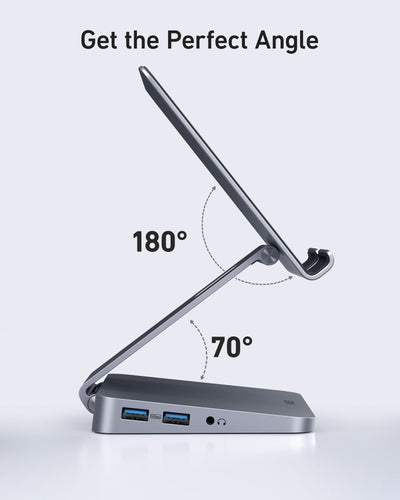 Concentrateur USB-C Anker 551 (8-en-1, support de tablette)