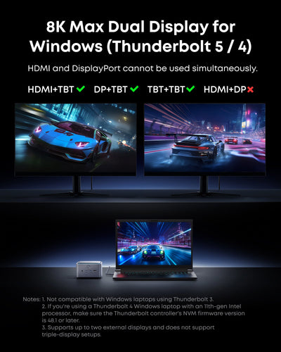 Station d'accueil Anker Prime TB5 (14-en-1, 8K, Thunderbolt 5)