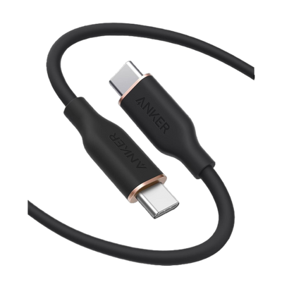 Câble Anker <b>643</b> USB-C vers USB-C (Flow, Silicone)