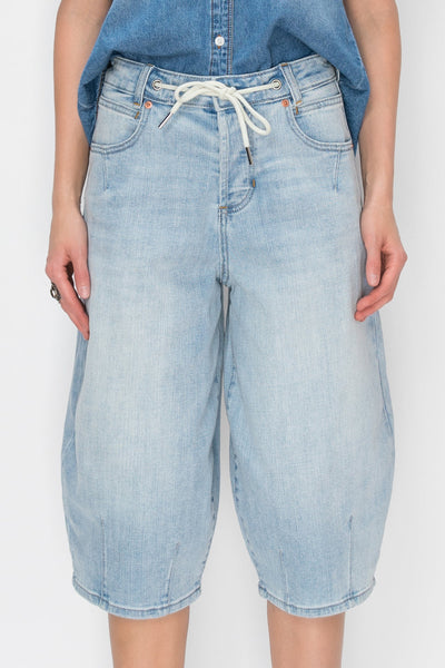 High Rise Relaxed Tapered Jorts