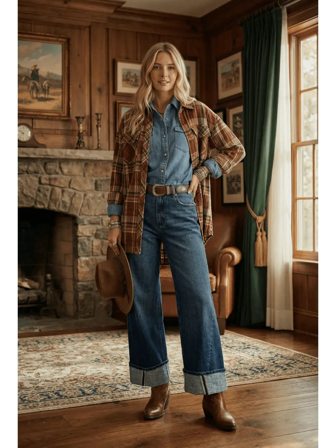 Athena Inseam Transform High Rise A-wide Jeans