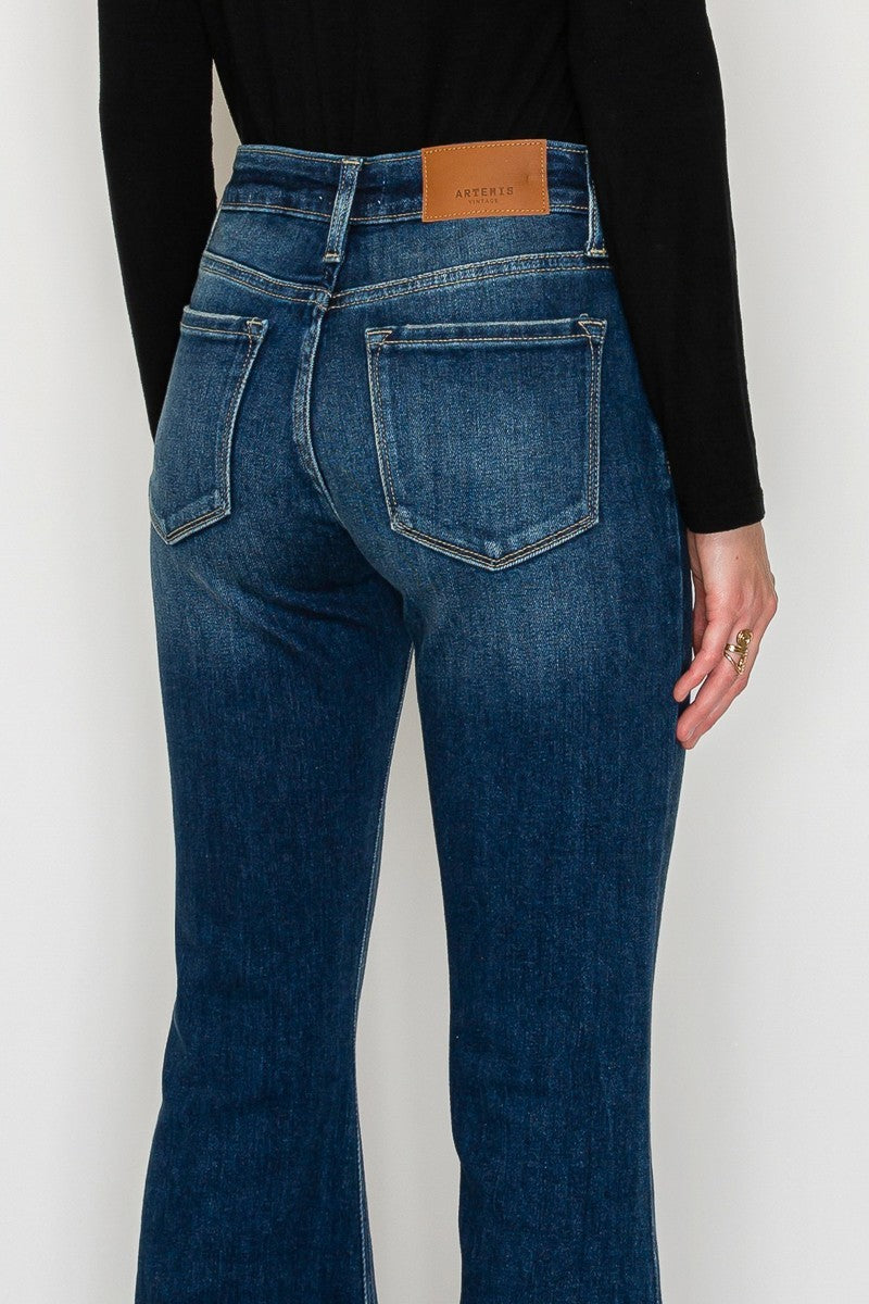 Mia Mid Rise Super Flare Jeans by Artemis Vintage – product view 4