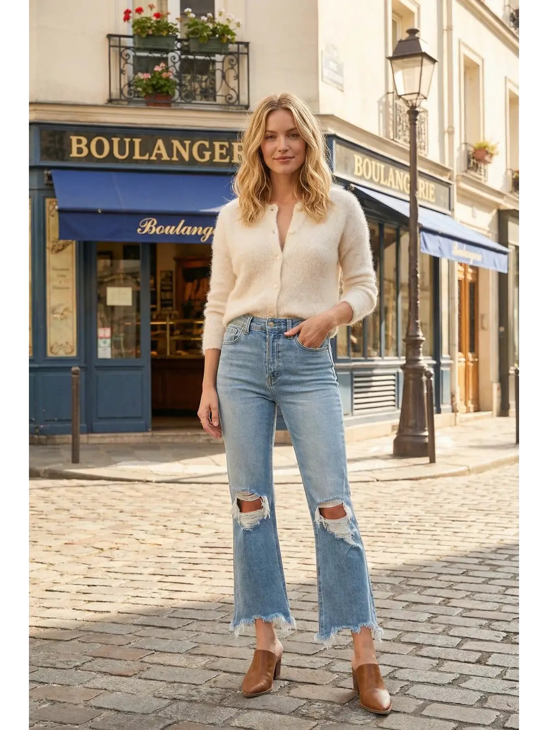 Jeans anchos modernos Raelynn Ultra High Rise