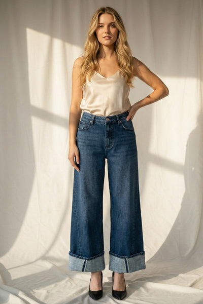 Athena Inseam Transform High Rise A-wide Jeans