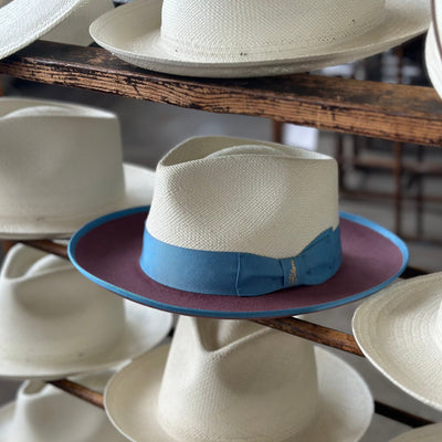 Panama Fox – Bleached White / Powder Blue Edition