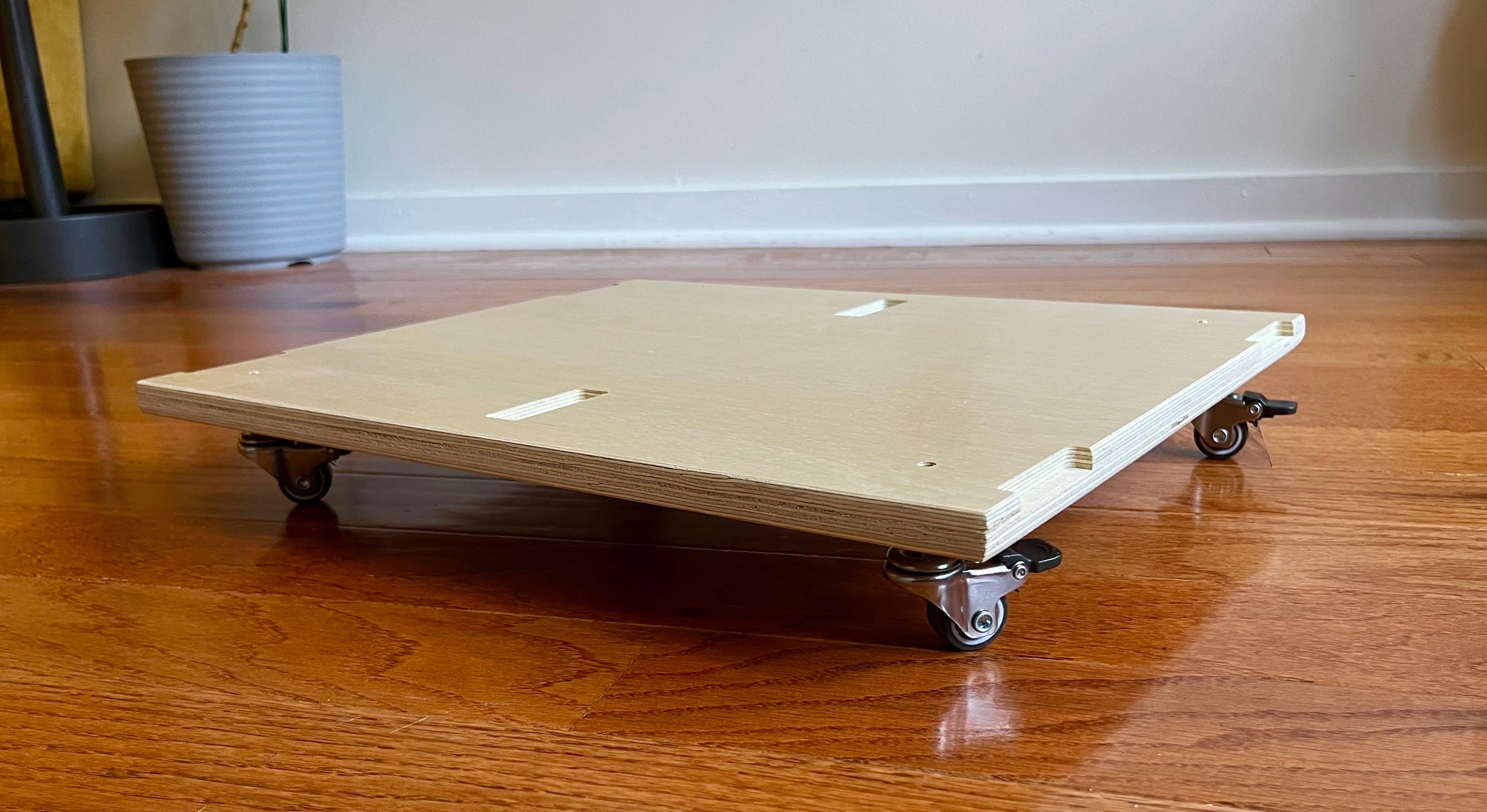 Caja de Almacenamiento de Discos de Vinilo