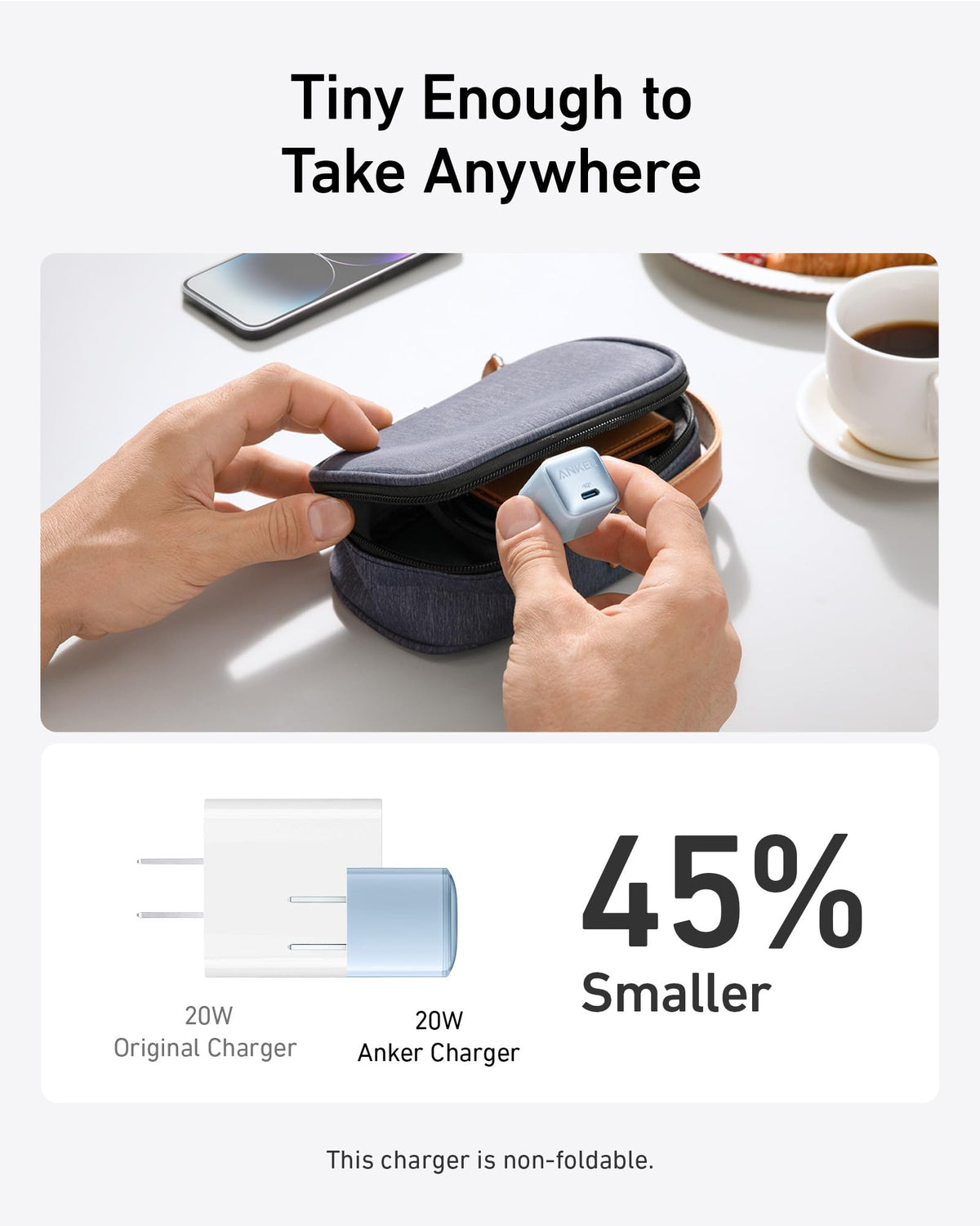 Chargeur Anker Nano (20 W)