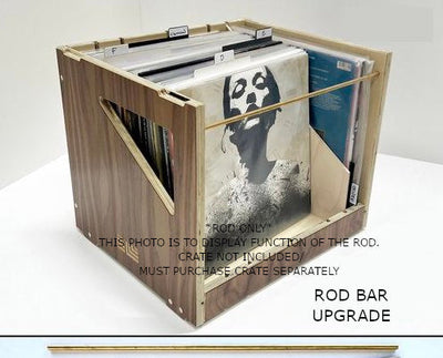 Caja de Almacenamiento de Discos de Vinilo