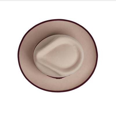 The Fox Fedora -  Silverbelly by Bellissimo Hats – product view 3
