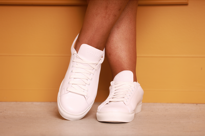 Zapatillas JORDIN Blancas con Plataforma