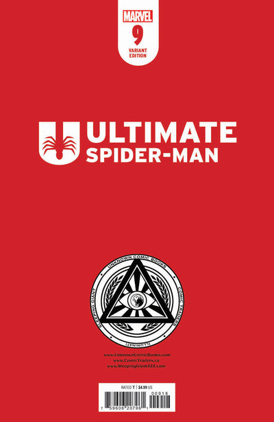 アルティメット・スパイダーマン #9 ミルカ・アンゴルフ独占バリアント (2024年9月25日)
