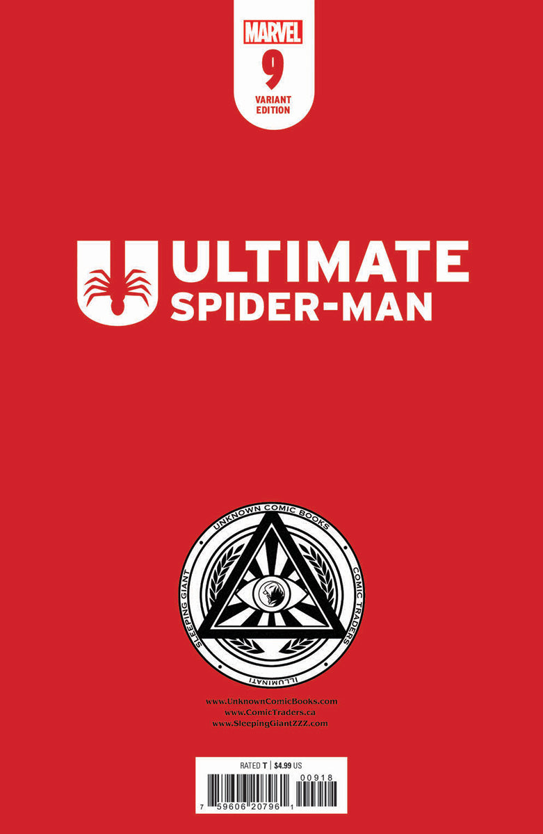 アルティメット・スパイダーマン #9 ミルカ・アンゴルフ独占バリアント (2024年9月25日)