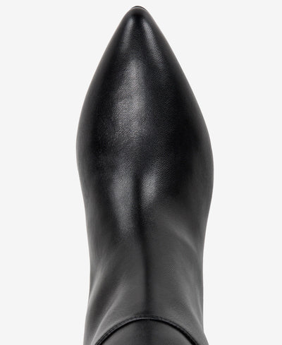 ALICE Black Wide-Calf Riding Boots