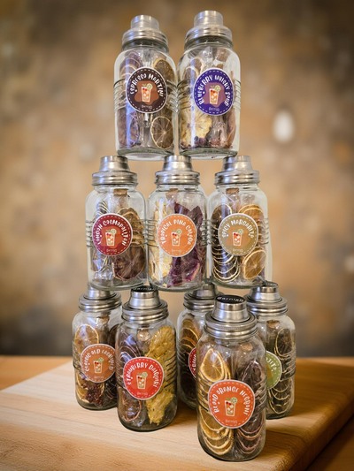 Kit de coctelera Negroni de naranja sanguina