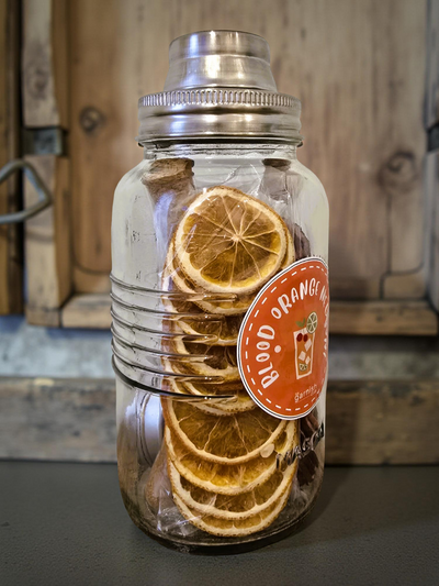 Kit de coctelera Negroni de naranja sanguina