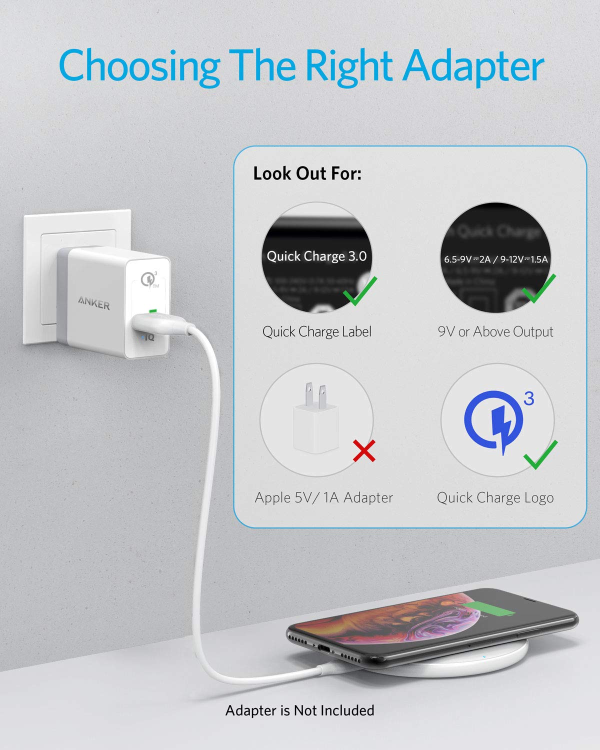 Anker 313 Wireless Charger (PowerWave Pad)