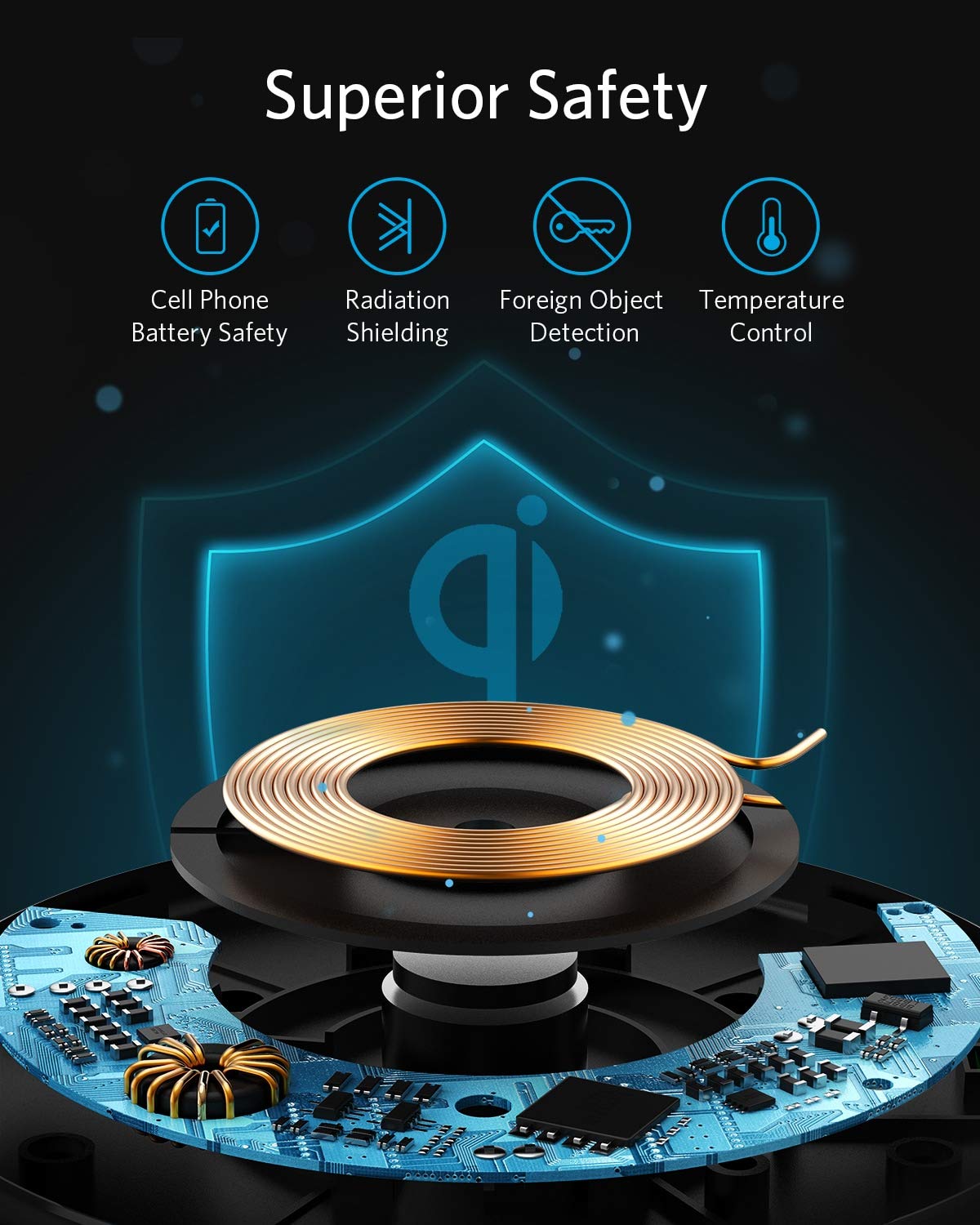 Anker 313 Wireless Charger (PowerWave Pad)