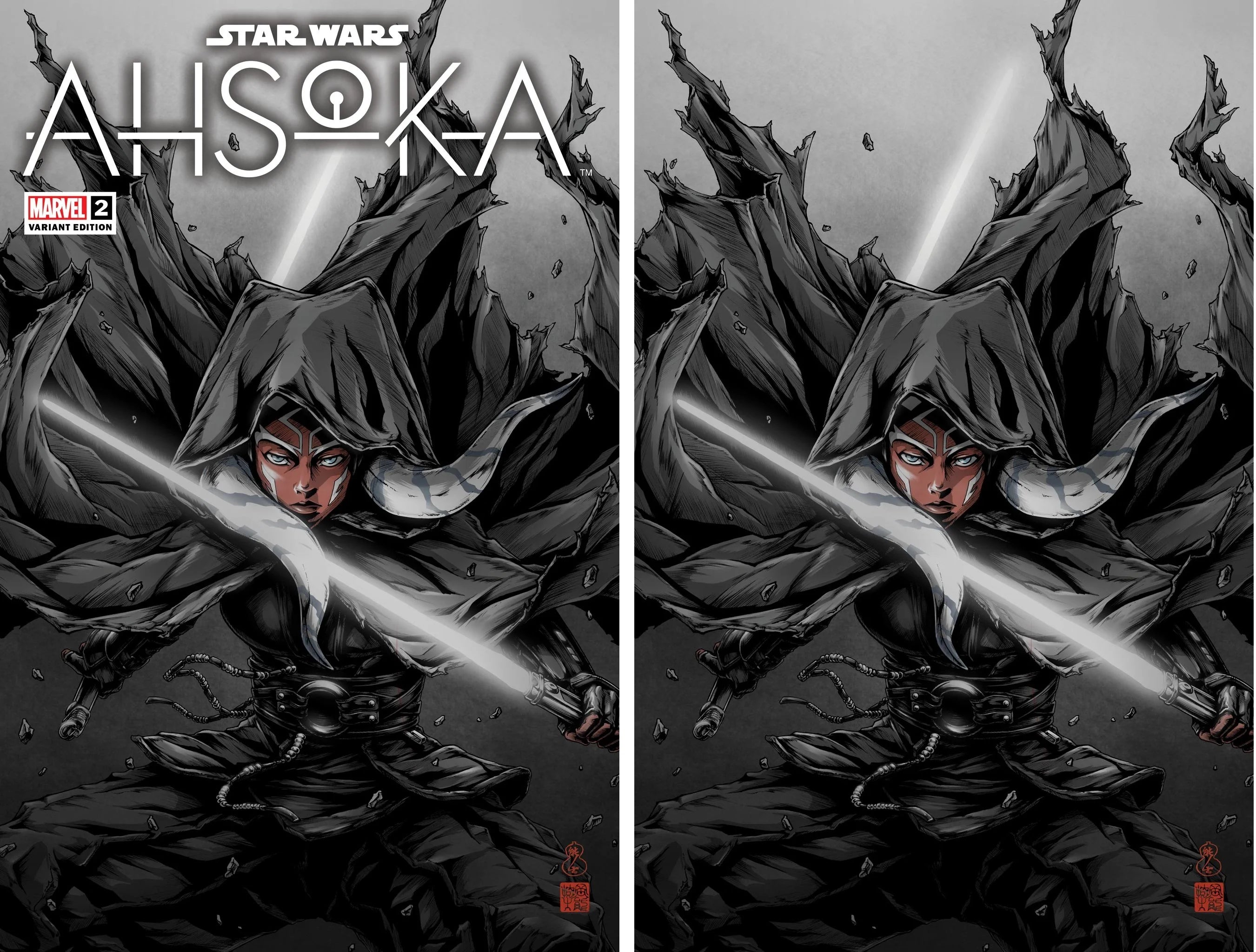 STAR WARS: AHSOKA #2 (TAKASHI OKAZAKI EXCLUSIVE TRADE/VIRGIN VARIANT SET)(PART 2 OF 8) by Fandom Comic Shop – primary product view