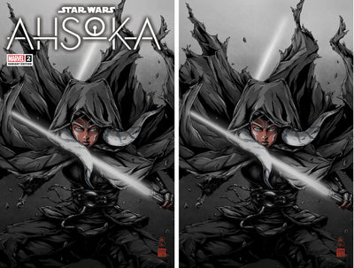 STAR WARS: AHSOKA #2 (TAKASHI OKAZAKI EXCLUSIVE TRADE/VIRGIN VARIANT SET)(PART 2 OF 8) by Fandom Comic Shop – primary product view
