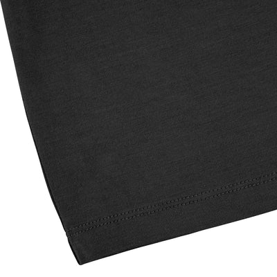 Camiseta de cuello redondo de bambú-rayón para hombre
